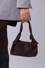 Aria Bag - Suede Brown