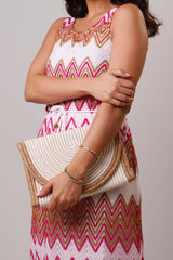 Ivy Clutch - White
