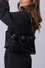 Sadie Bag - Suede Black