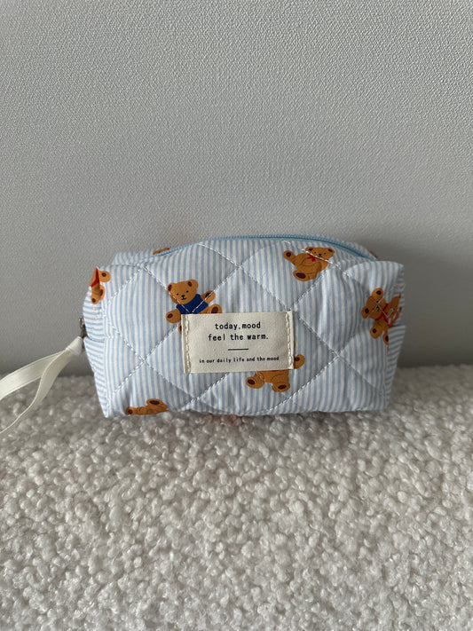 Teddy Pouches - Blue