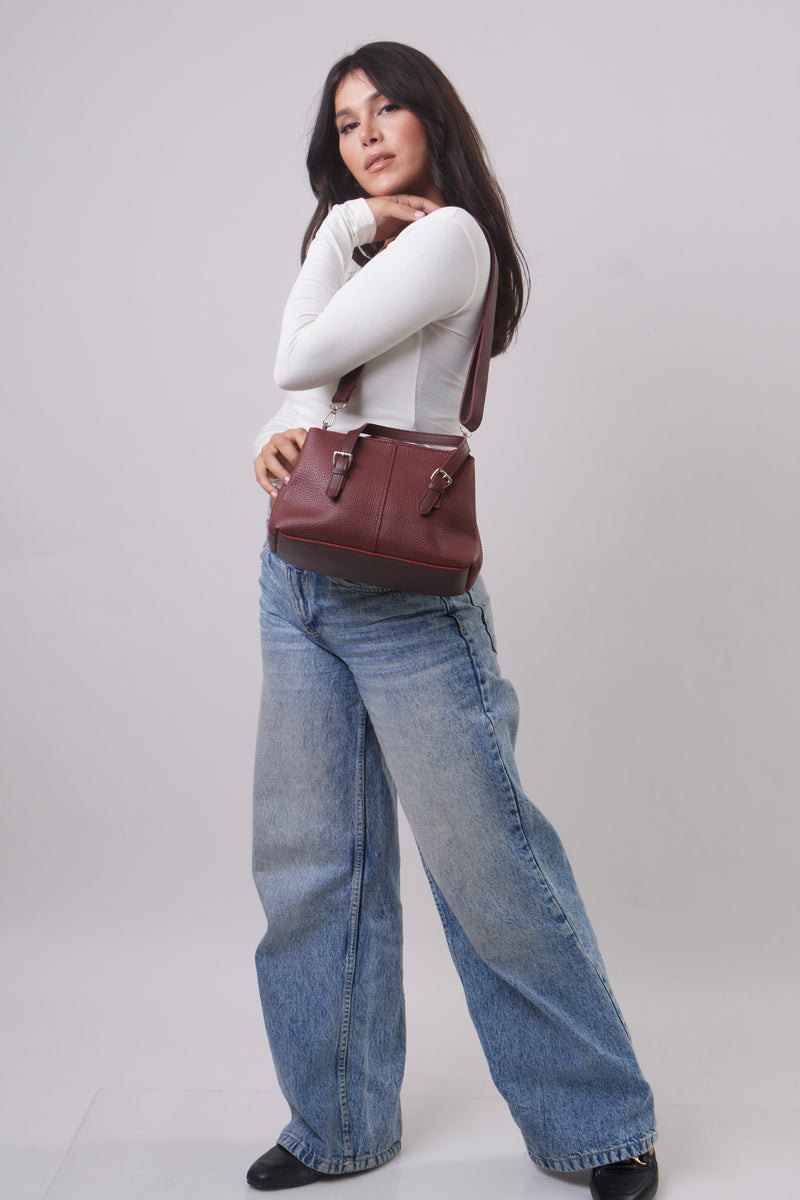 Camila Bag - Burgundy