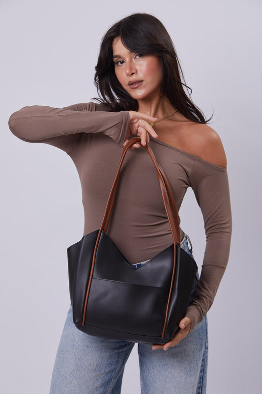 Molly Bag - Black & Havane