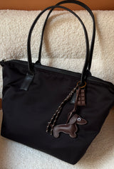 Dachshund Brown Bag Charm