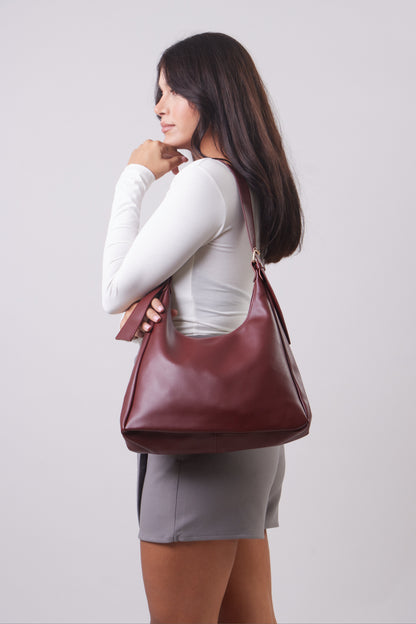 Leah Bag - Burgundy