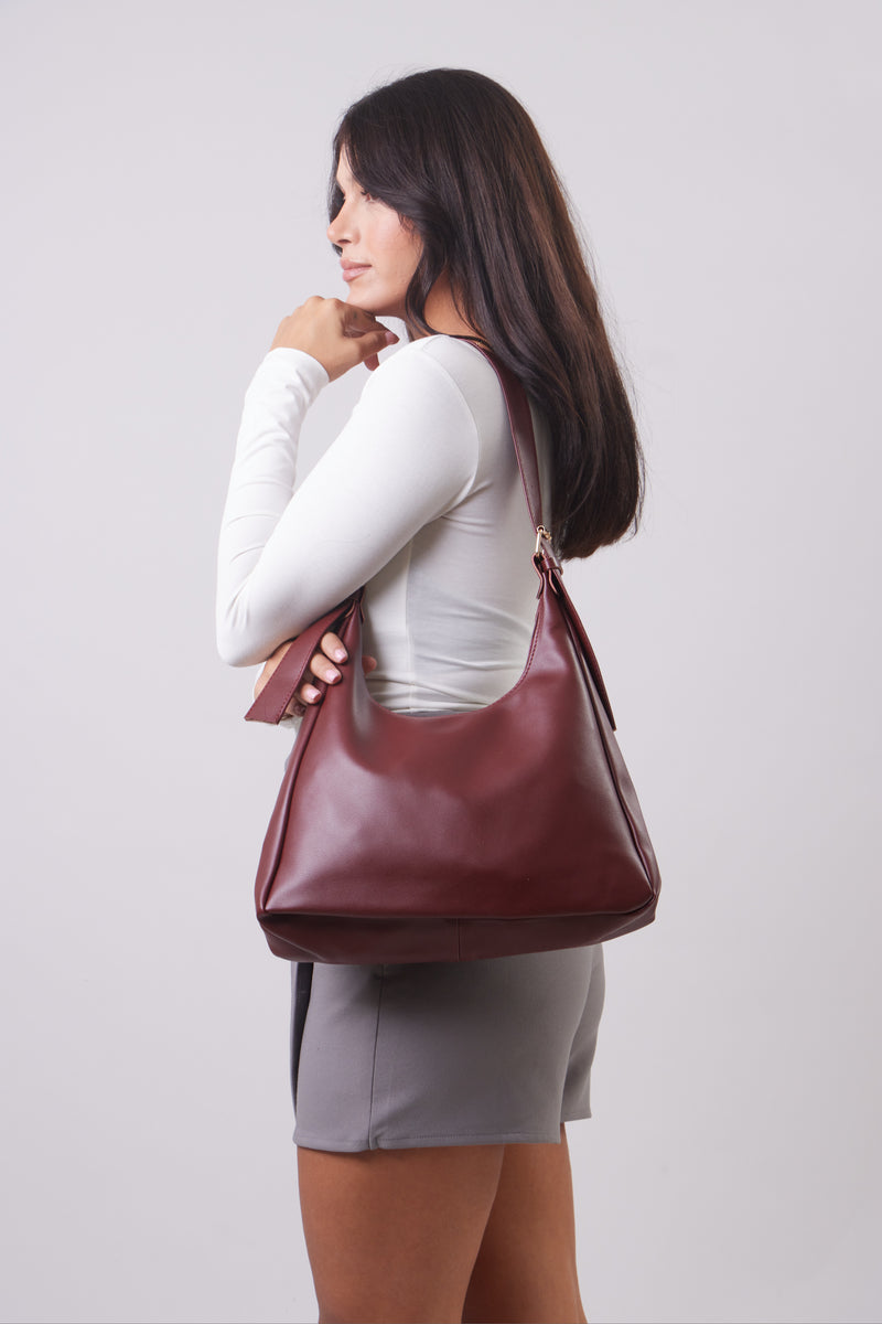 Leah Bag - Burgundy