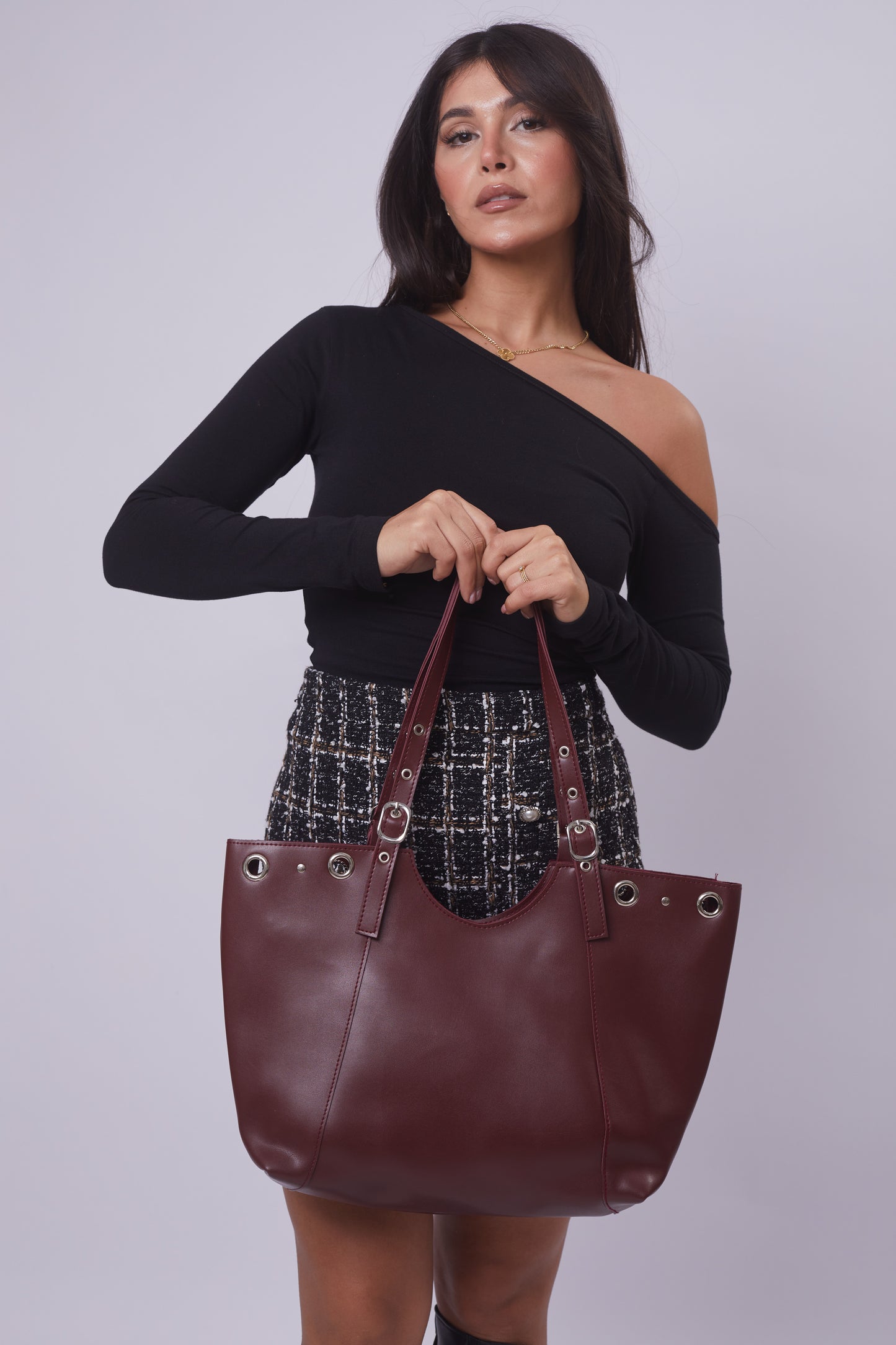 Alexa Bag - Burgundy