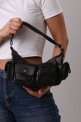 Joana Shoulder Bag - Black