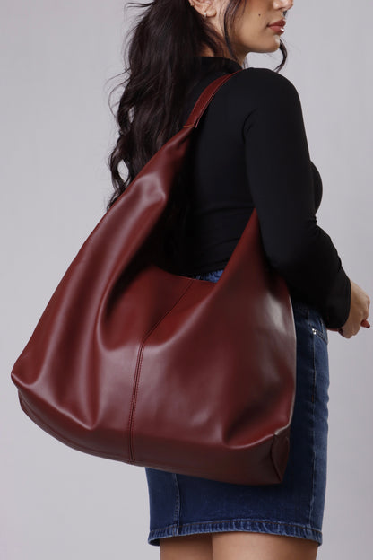 Luna Bag - Burgundy
