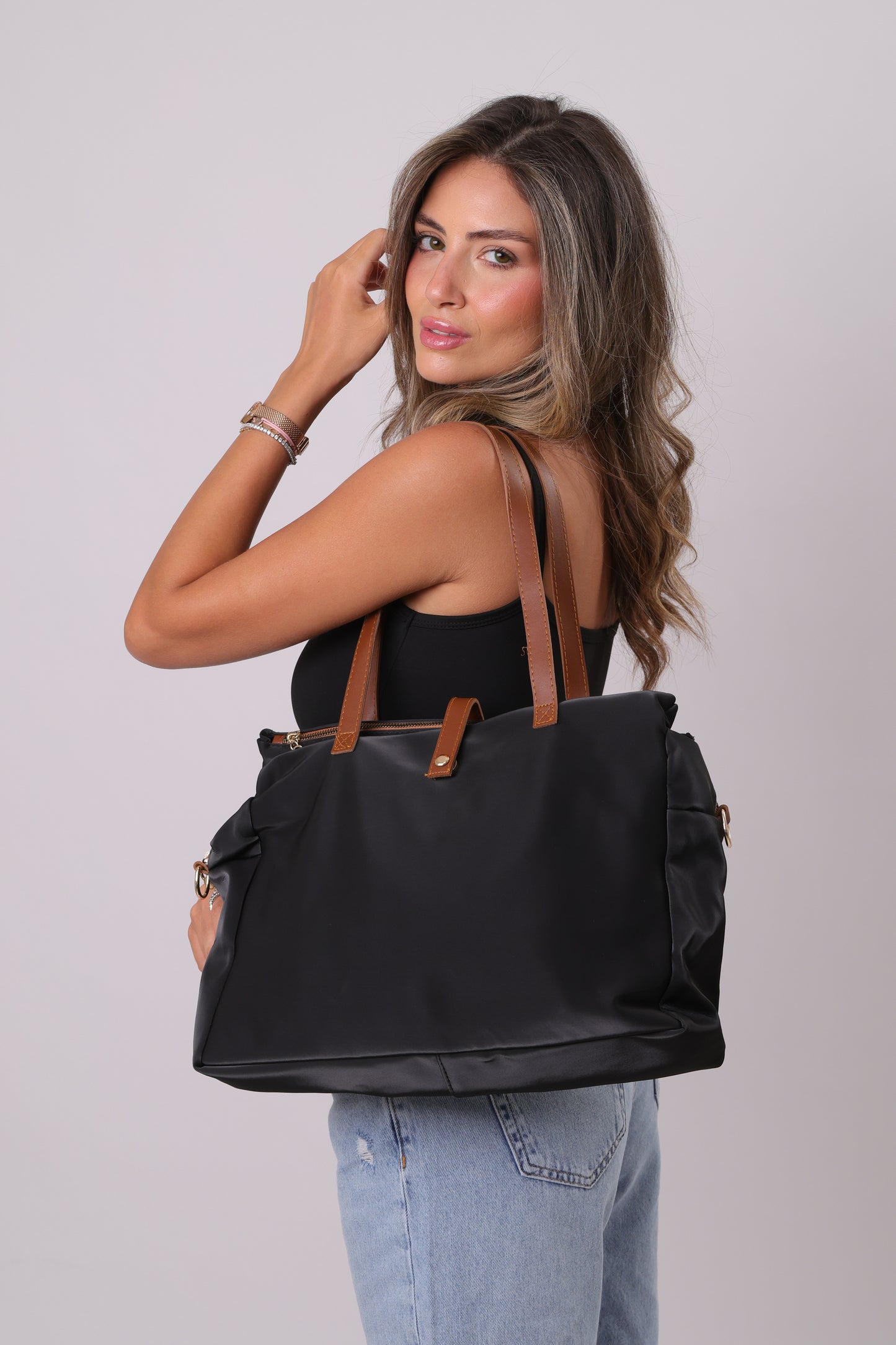 Savannah Bag - Black+Havane
