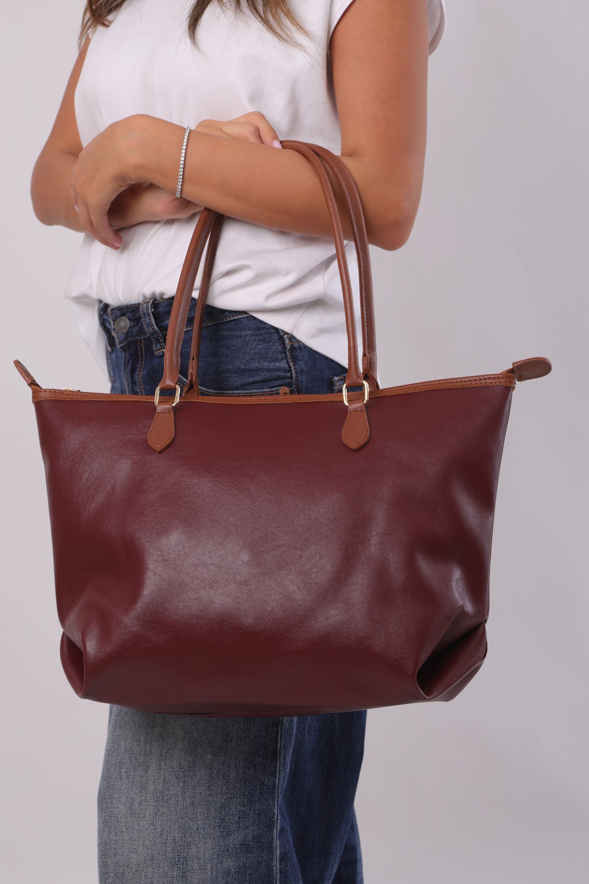Rue Bag - Burgundy