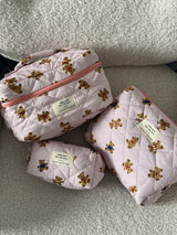 Teddy Pouches - Pink
