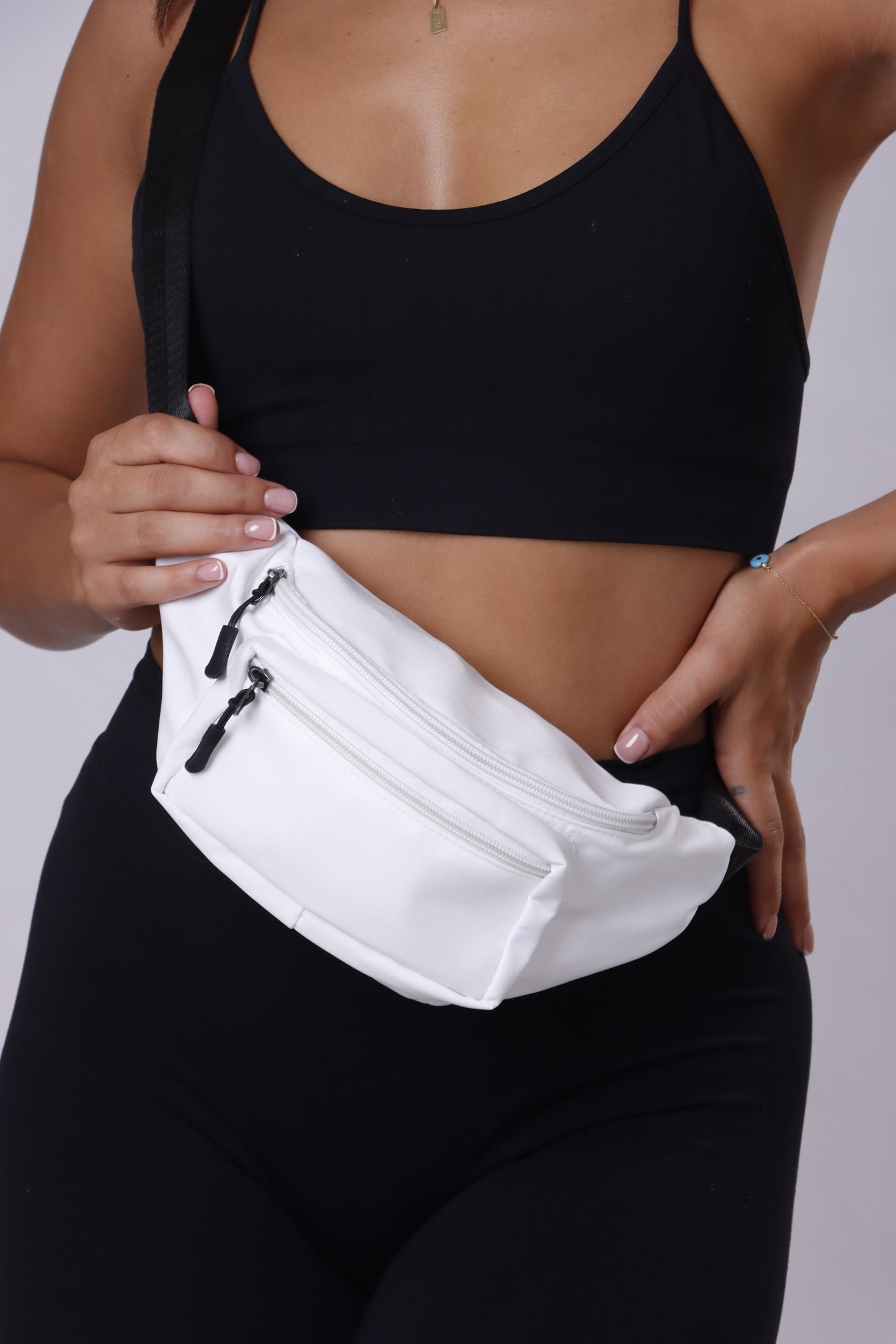Unisex Fanny Pack - White