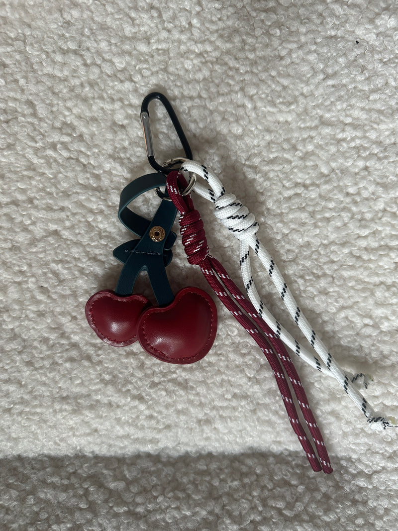 Cherry Bag Charm
