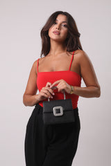 Evening Bag - Black&Silver