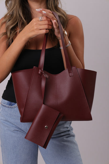 Isabelle Bag - Burgundy