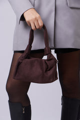 Aria Bag - Suede Brown