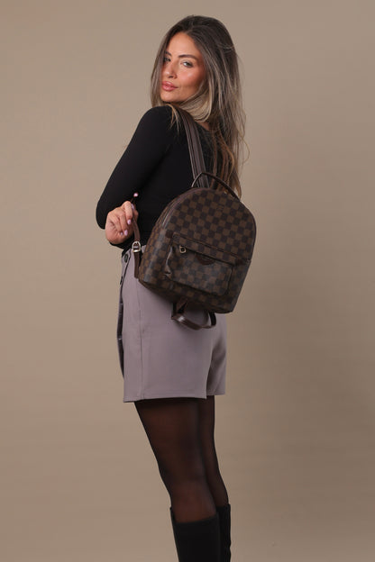 LV Backpack - Brown