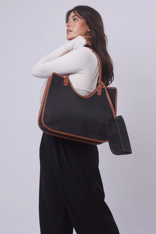 Tala Bag - Black+Havane