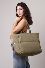 Novi Puffer Bag - Khaki