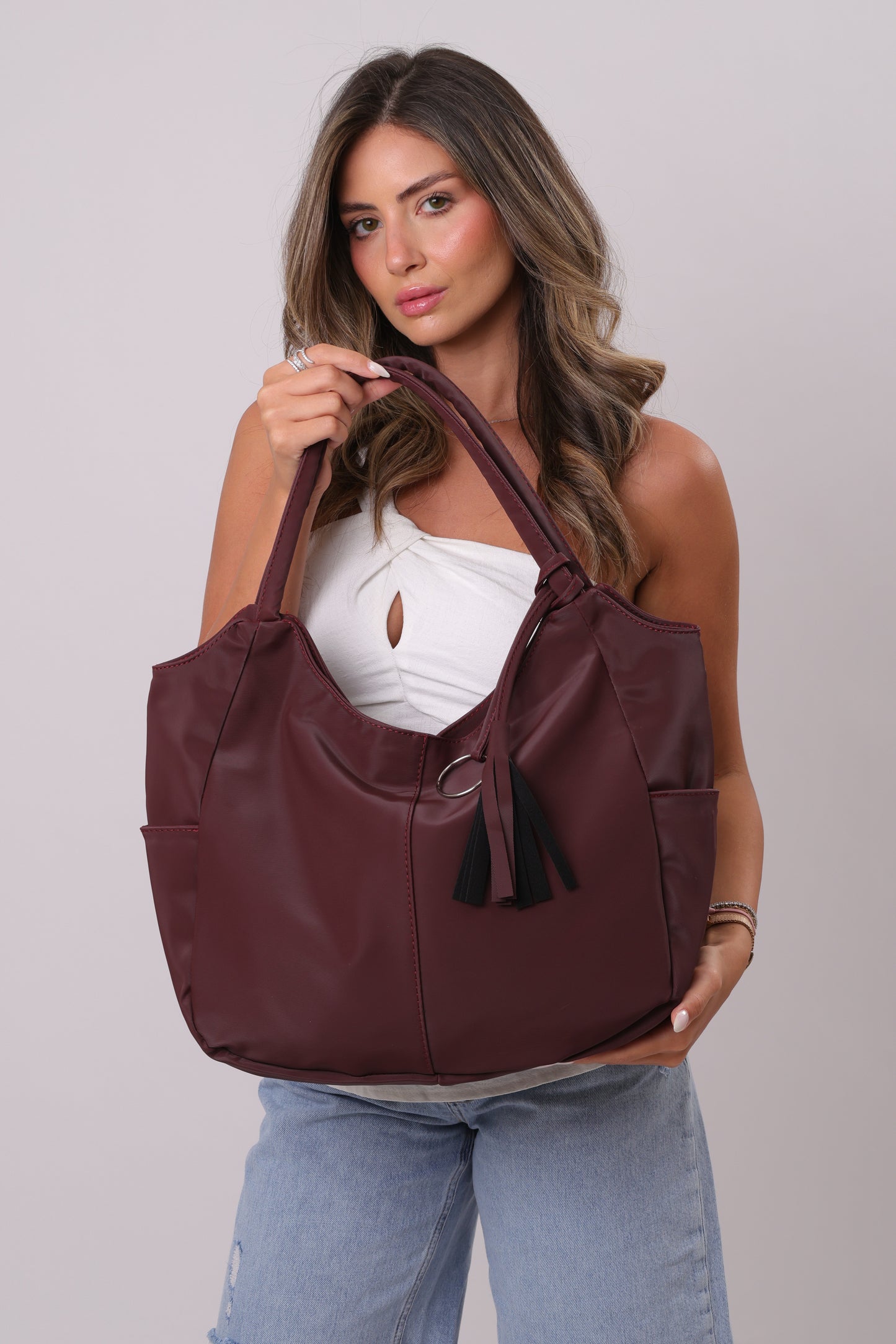 Melanie Bag - Burgundy