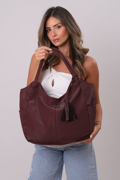 Melanie Bag - Burgundy