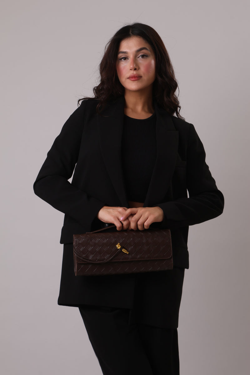 Lauren Clutch - Brown