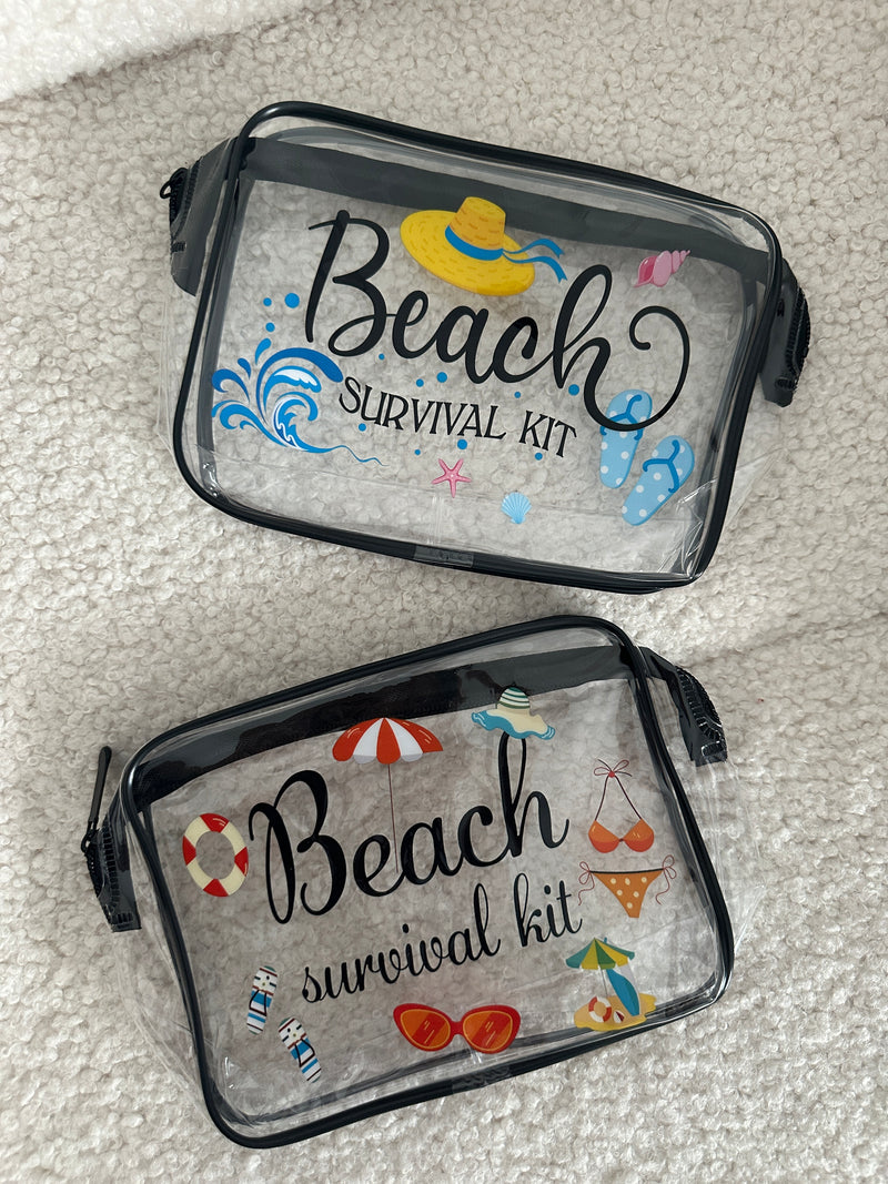 Clear Beach Pouch