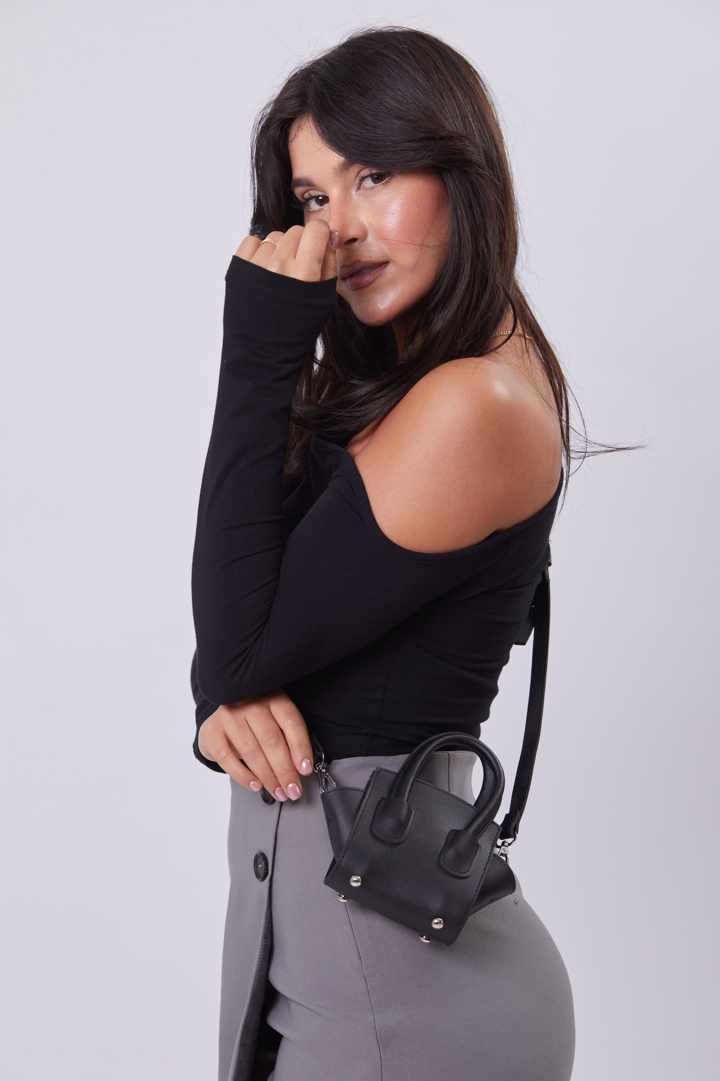 Hazel Mini Bag - Black