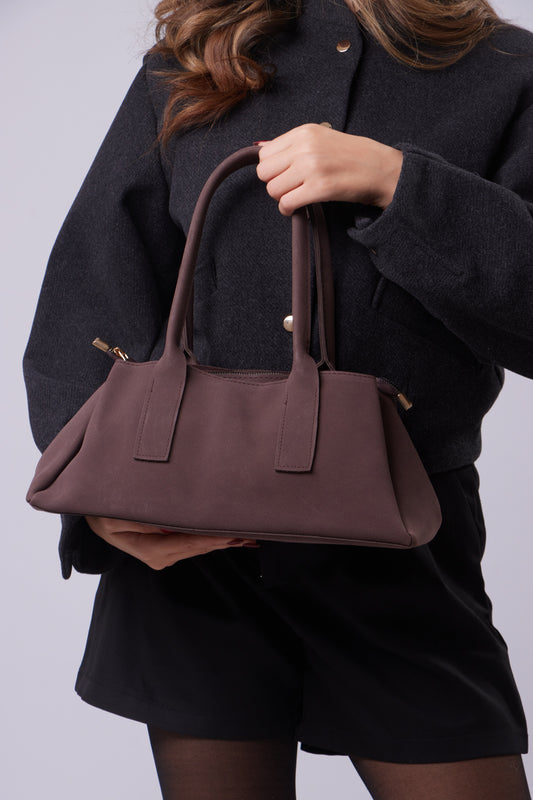 Alice Bag - Suede Brown