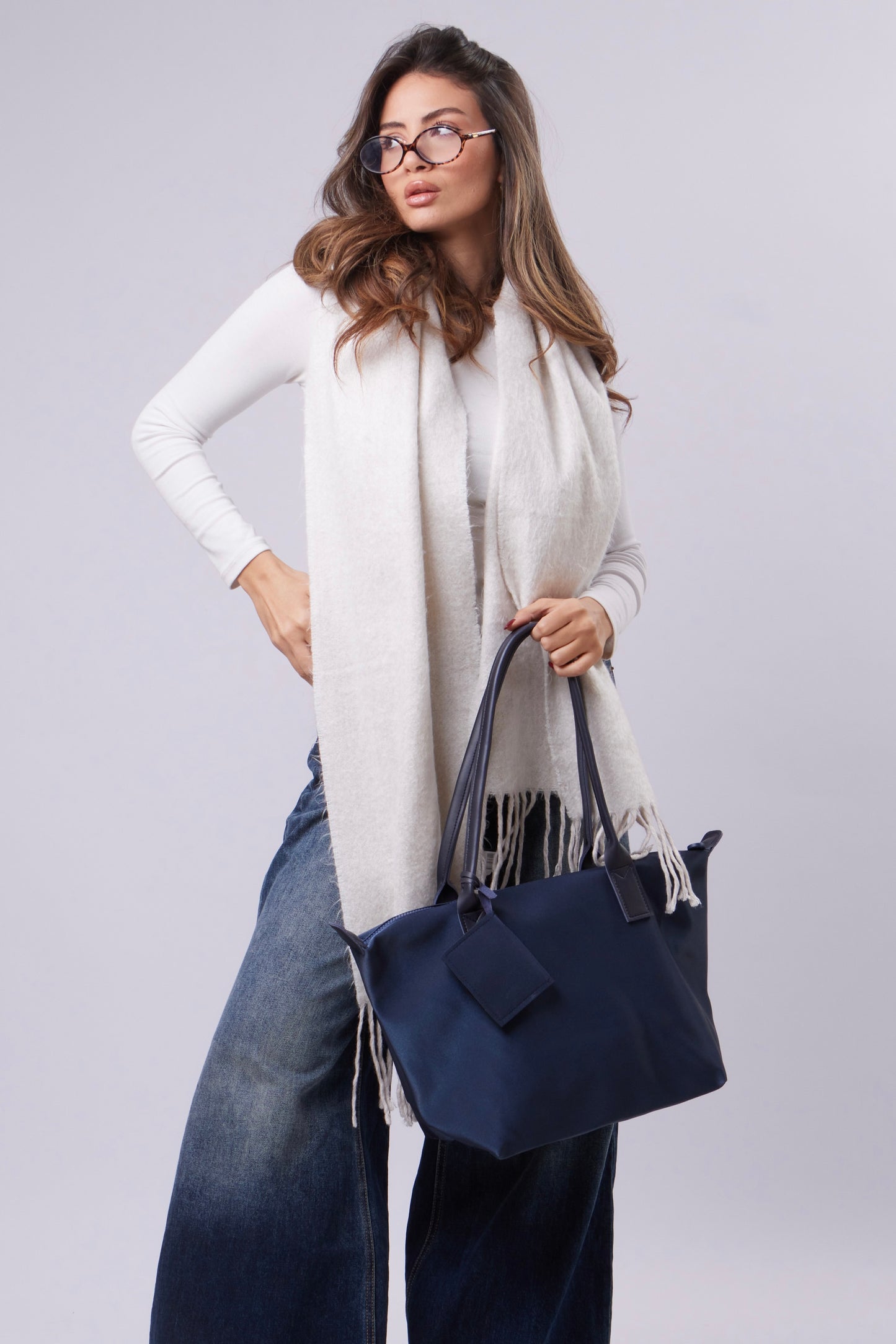 Willow Bag - Navy Blue