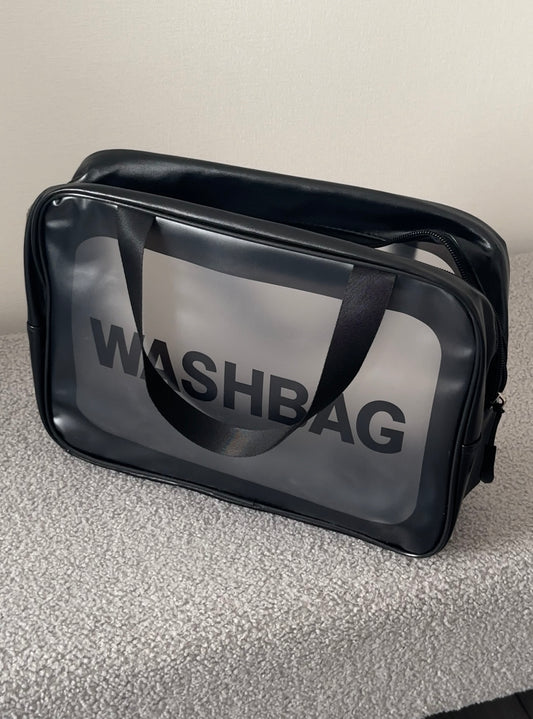 Wash Bag 3pc Set - Black