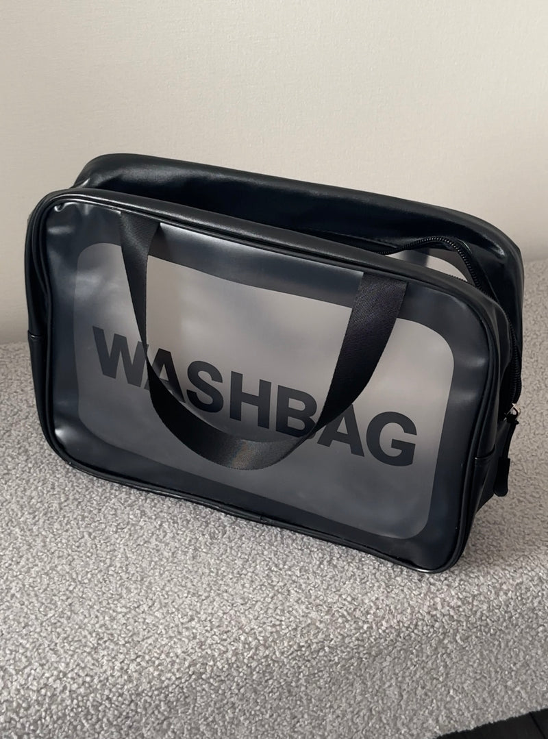 Wash Bag 3pc Set - Black