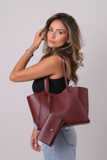 Isabelle Bag - Burgundy