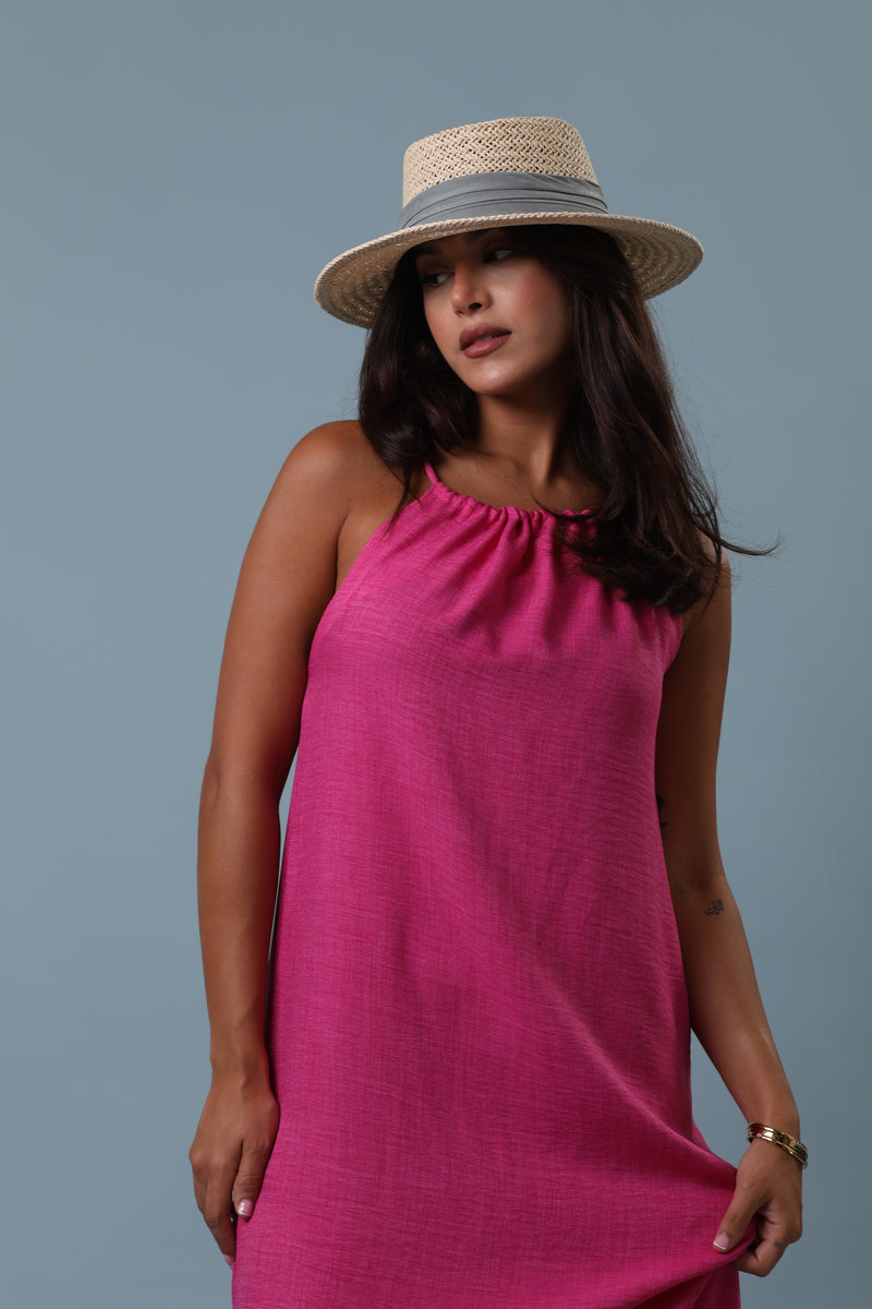 Blue Band Straw Hat