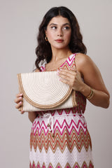 Ivy Clutch - White