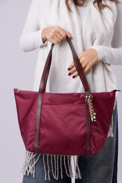Faith Bag - Burgundy