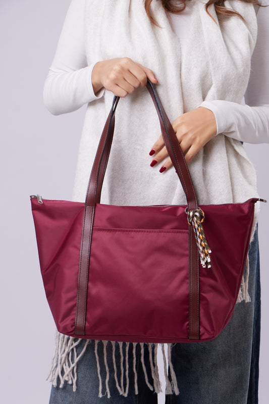 Faith Bag - Burgundy