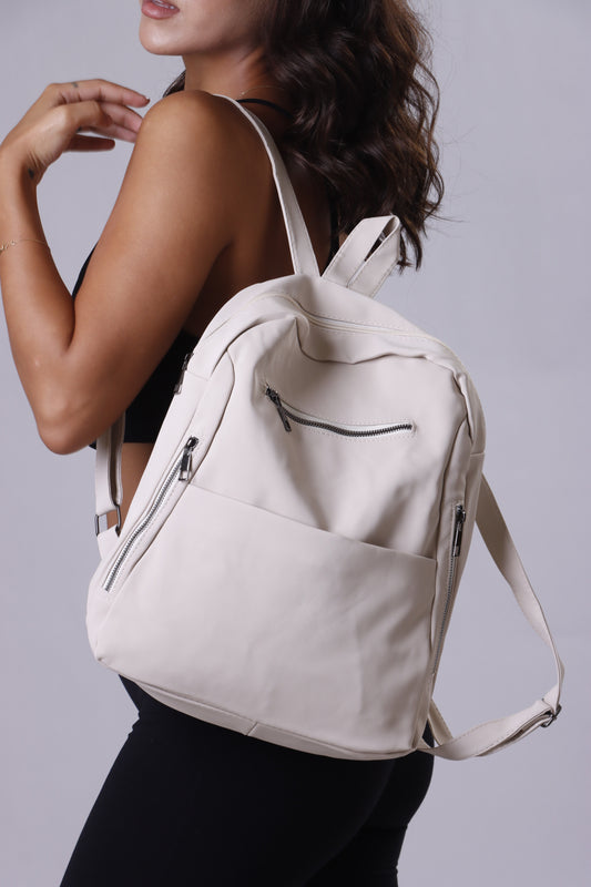 Zeina Backpack - Offwhite