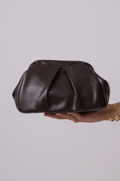 Florence Clutch - Brown
