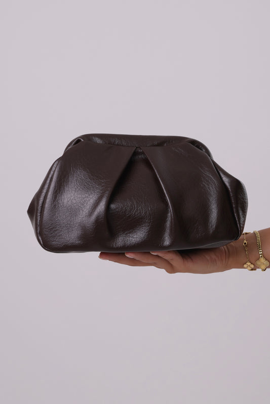 Florence Clutch - Brown