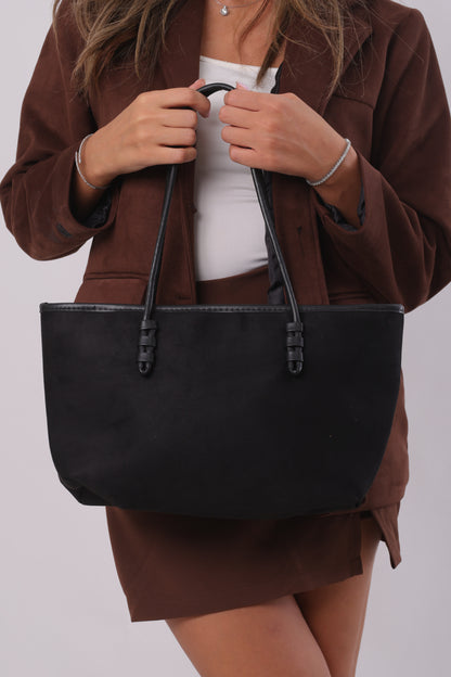 Jane Bag - Suede Black