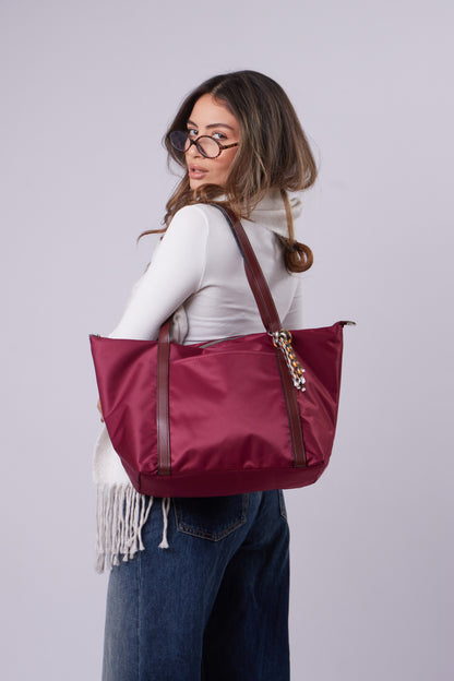 Faith Bag - Burgundy