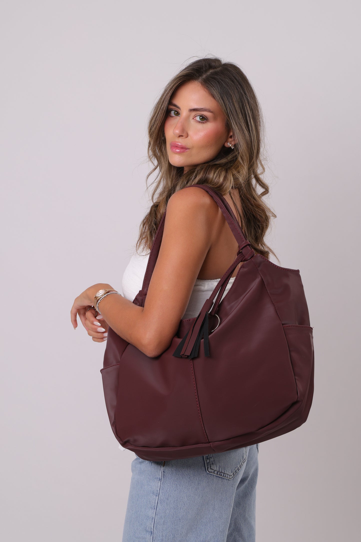 Melanie Bag - Burgundy