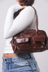 Leona Bag - Chestnut Brown
