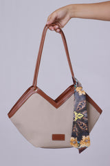 Polly Bag - Beige & Camel