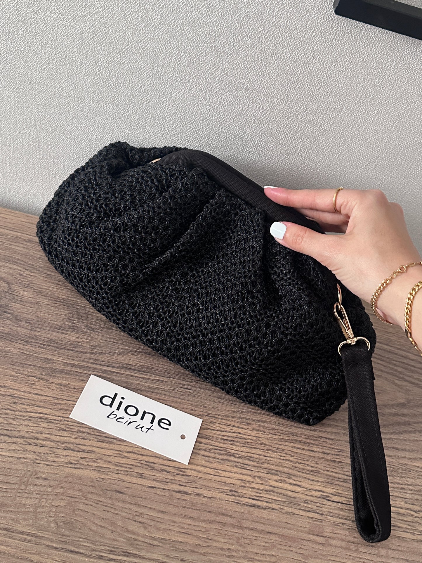 Shelly Clutch - Black