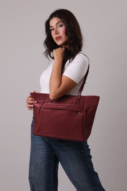 Mavi Bag - Burgundy