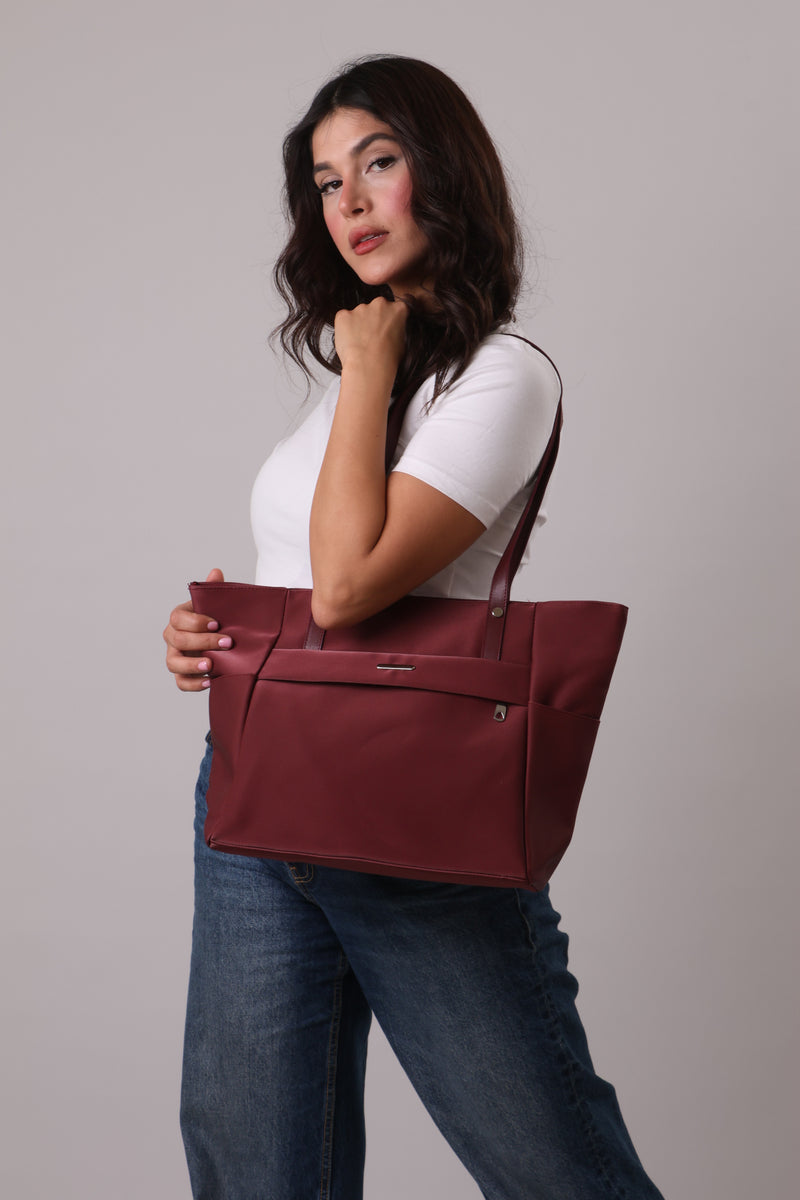 Mavi Bag - Burgundy