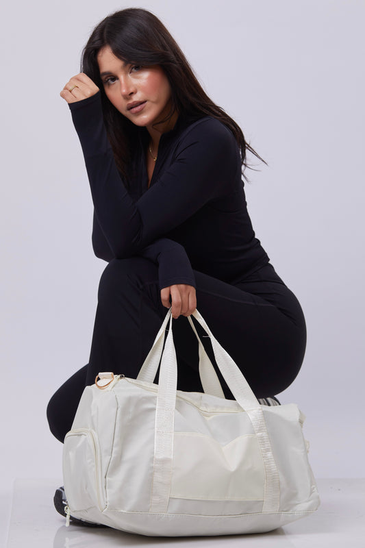 Fiona Gym Bag - Offwhite
