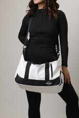 Claire Gym Bag - White